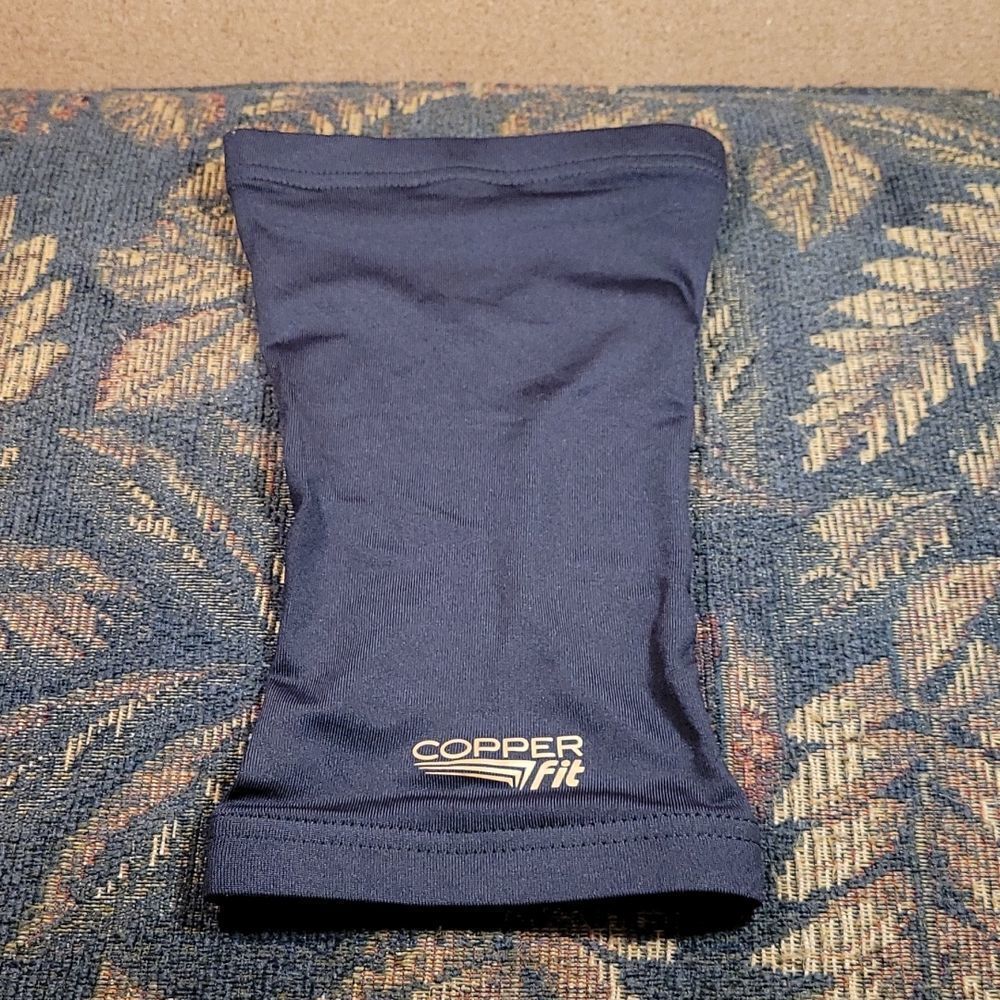 Copper Fit Original Recovery Black Knee Sleeve, Large - 14"-16"
